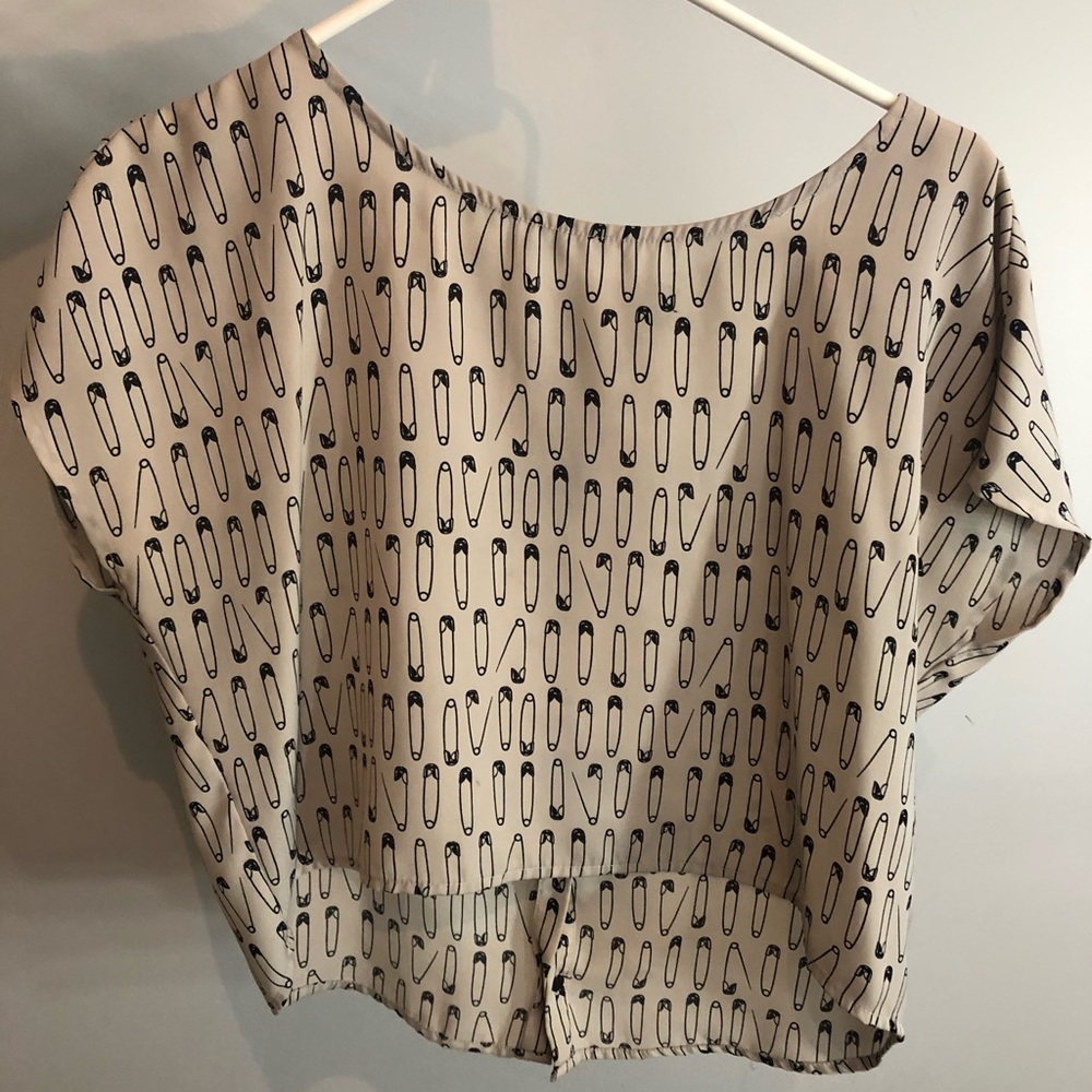 Safety Pin H&M Crop Top